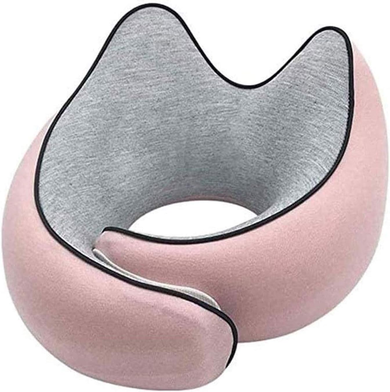 Travel Pillow- Offers 3 Ergonomic Ways to Support The Head, Neck, and Chin When Traveling and at Home. Fully Washable. (Color : A)