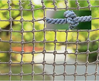 Kids Climbing Cargo Net - Polyamide Climbing Rope Ladder Net - Heavy Duty Rope Net Safety Net -Playground Protective Net Garden Fence - Fun Outdoor Toy for Children