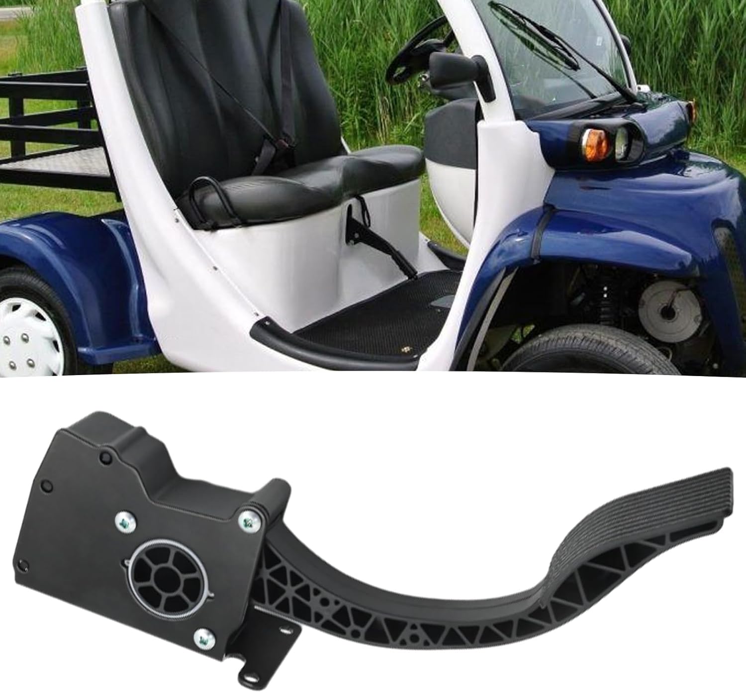 4014989 Throttle Pedal Replacement for Polaris GEM e2 e4 e6 2016 2017 2018 2019 2020 2021 2022 Replacement for Polaris Ranger 500 2017 2018 2019 2020 2021 2022 Foot Gas Pedal