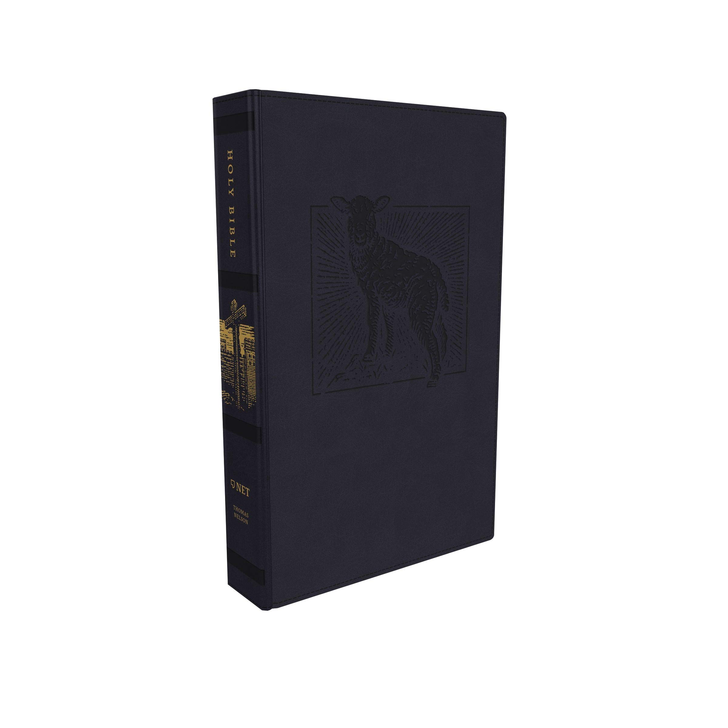 NET Bible, Thinline Art Edition, Large Print, Leathersoft, Blue, Comfort Print: Holy Bible