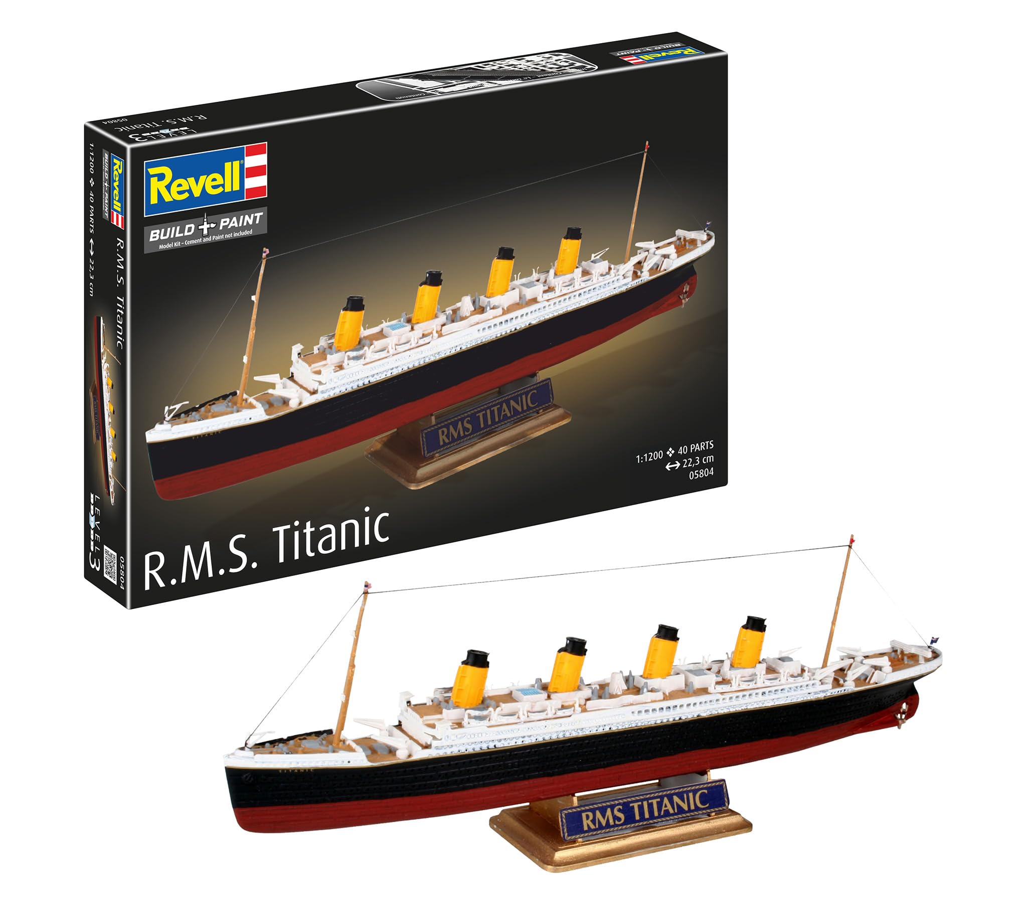 Amazon | ドイツレベル(Revell) 1/1200 R.M.S タイタニック プラモデル