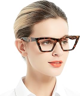 OCCI CHIARI Oversized Womens Reading Glasses(2.5 Brown) Retro Cat Eye Readers(1.0 1.25 1.5 1.75 2.0 2.25 2.5 2.75 3.0 3.5 4.0 5.0 6.0)