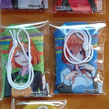 五等分の花嫁　御朱印帳　お守り5人分セット（身延山久遠寺販売品） Amazon.co.jp: 五等分の花嫁 御朱印帳 お守り5人分セット（身延