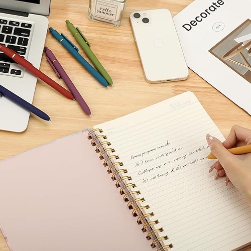 Miniatura 7 de Ddaowanx Bolígrafos de gel, 12 piezas 0.5mm Bolígrafos de tinta negra de secado rápido de punta fina con escritura suave, lindos suministros de