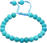 Vista 516 de Amazing Gemstone Crystal Bracelet for Women Men's Gifts - Protection Healing Crystal Bracelet - 8mm Gemstone Beaded Adjustable Bracelet Pulseras