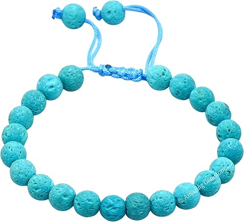 Miniatura 516 de Amazing Gemstone Crystal Bracelet for Women Men's Gifts - Protection Healing Crystal Bracelet - 8mm Gemstone Beaded Adjustable Bracelet Pulseras