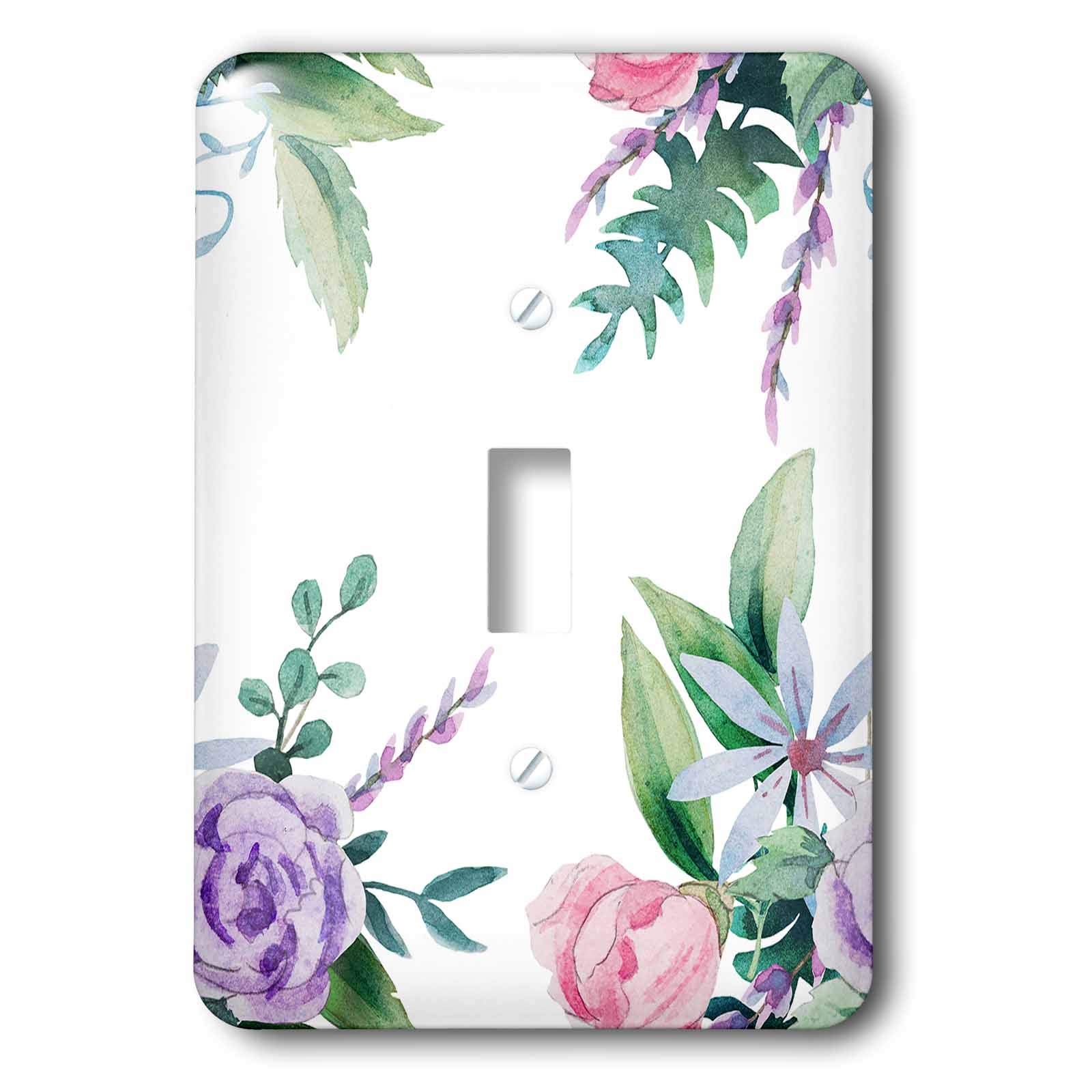 Capot d'interrupteur moderne 3dRose lsp_300701_1 de type plaque de finition pour mur