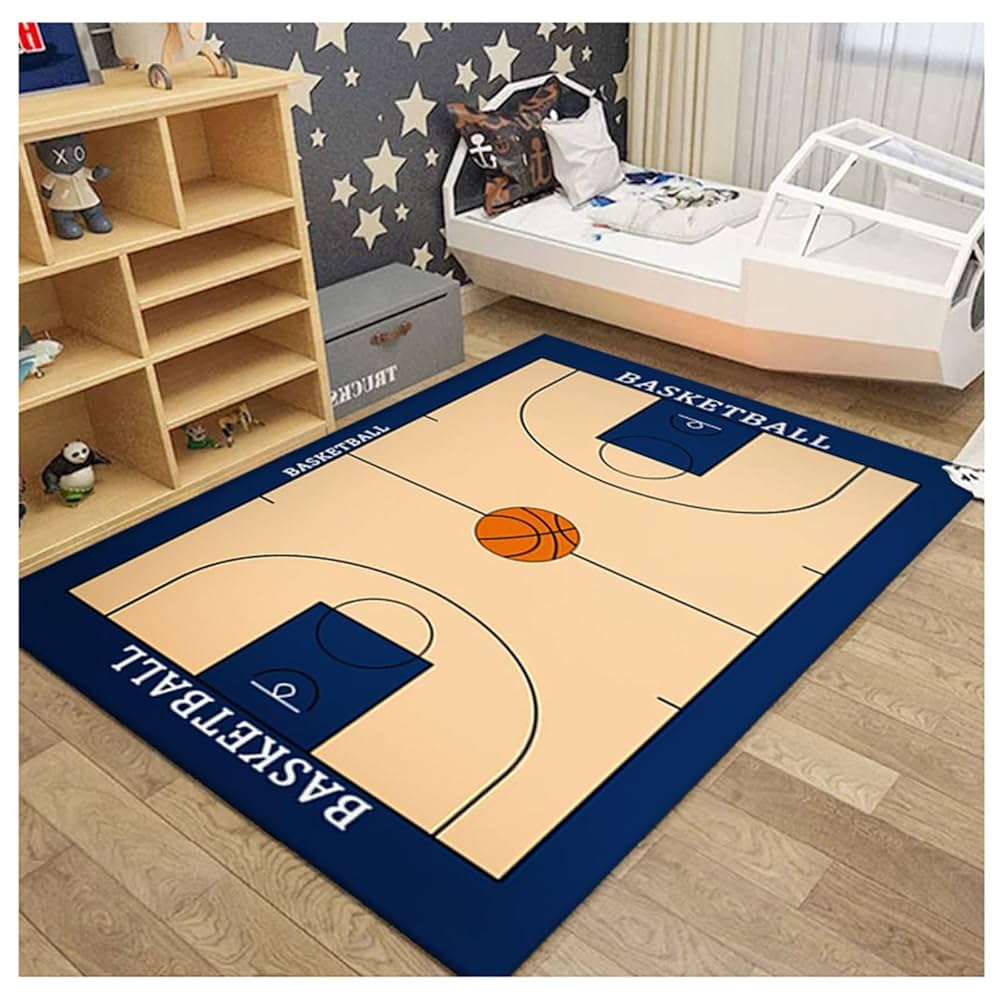 Amazon | バスケットボール コートアラグ カーペット ベッド