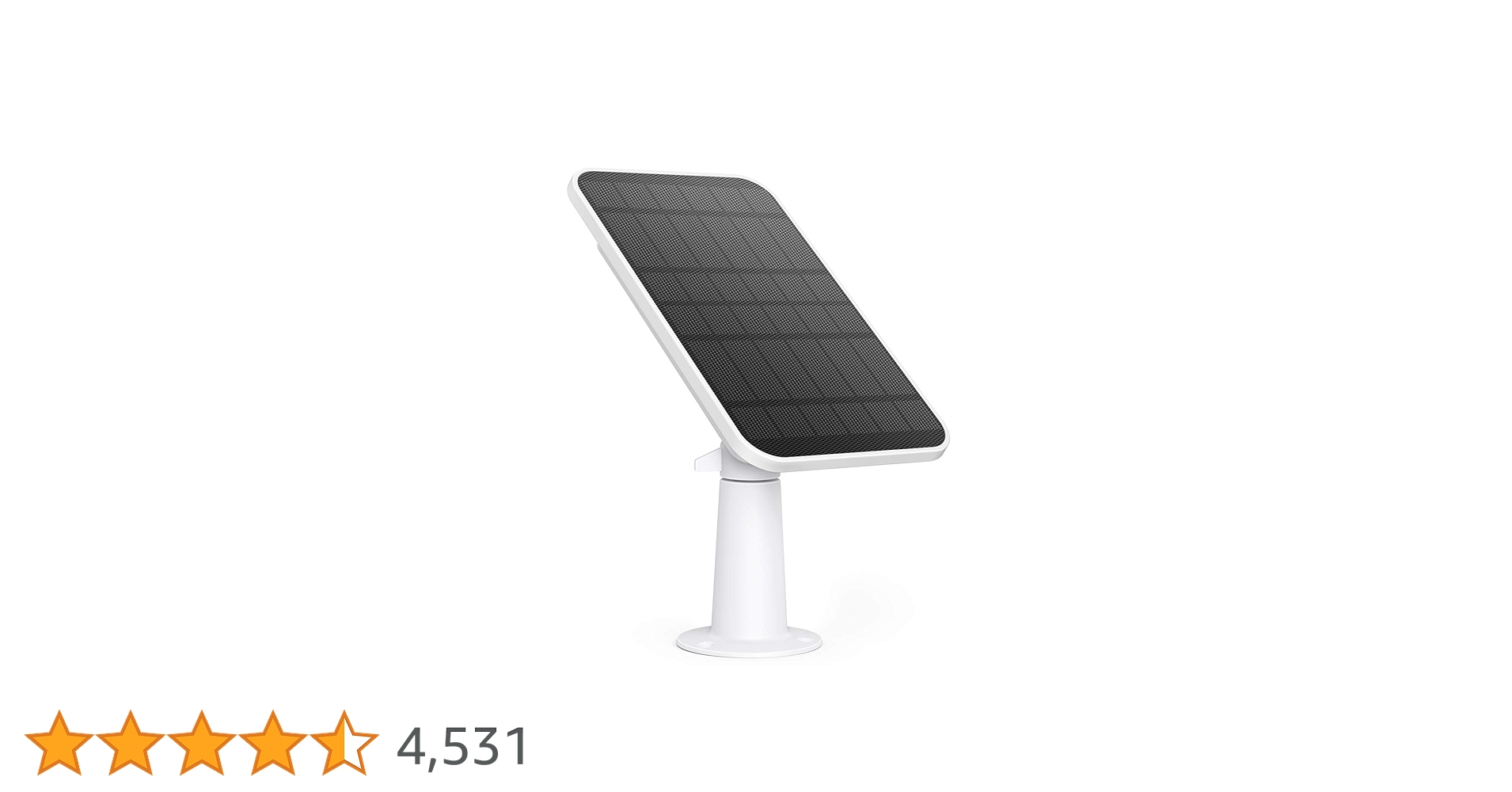 Amazon | eufy セキュリティ認定 eufyCam ソーラーパネル eufyCam対応