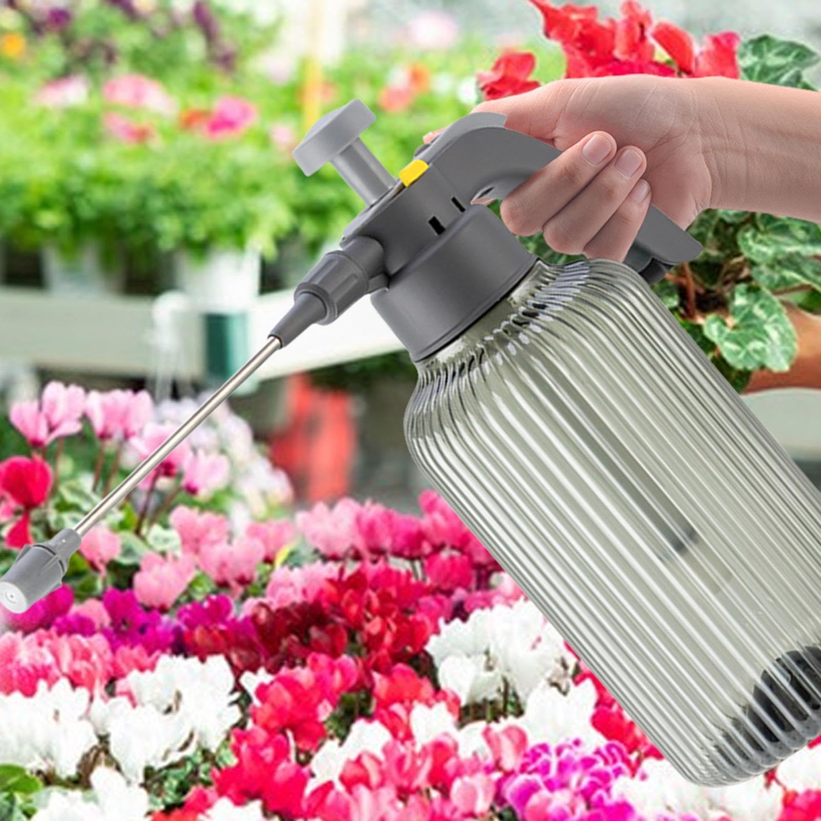 Generisch Gießkanne Sprühflasche mit 2 Modi und Zerstäuber | 2 Liter Pflanzen Gießkanne Für den Rasen, für den , für die Terrasse, für den Hinterhof, für Dekorationen, für das Haus und