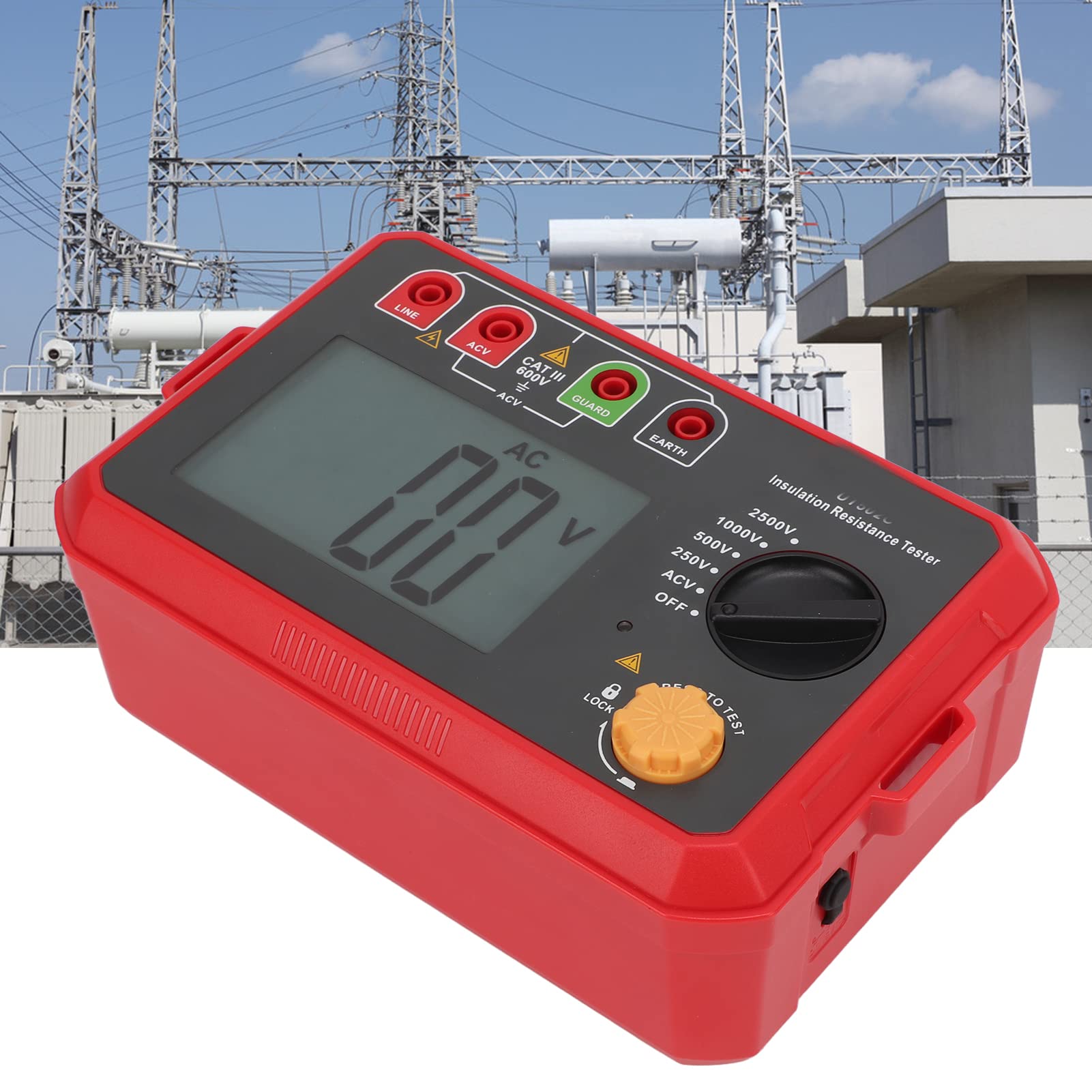 Test Miernika Zakładu dla Wysokiego Sprzętu Elektrycznego do Pomiaru Silników, Kabli i Przełączników Materiału ABS