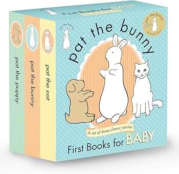 Amazon.com: Pat the Bunny: First Books for Baby (Pat the Bunny