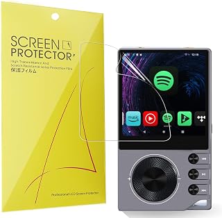 Lamshaw Compatible with Surfans F20 Pro Music Player Screen Protector, [6 Pack] Full Coverage TPU Clear Film Compatible for Surfans F20 Pro 2.7" Music Player (6 Pack)