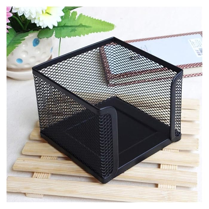 Buy Desktop Organizer Office Desk Matel Mesh Collection Square Note
