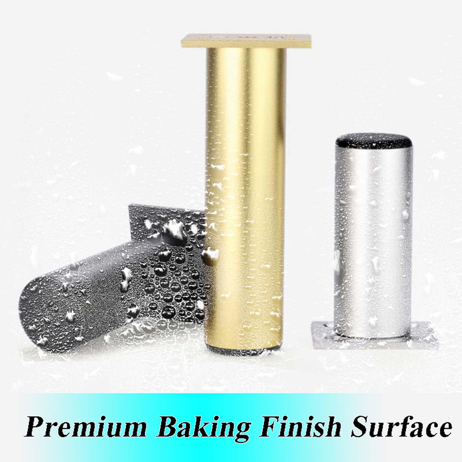 Paquete de 4 Patas de Metal para Muebles, niveladores de Rosca para Muebles, Patas de Soporte de Cama de Altura Ajustable, Patas de Metal Resistentes para Muebles, Patas