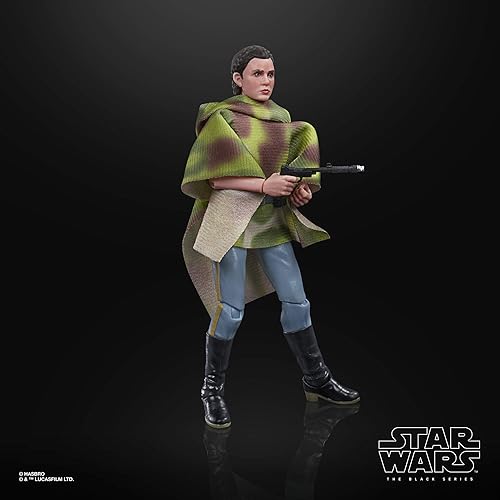 Miniatura 6 de STAR WARS The Black Series Princess Leia Organa (Endor) - Figura coleccionable de 6 pulgadas a escala de Return of The Jedi, a partir de 4 años