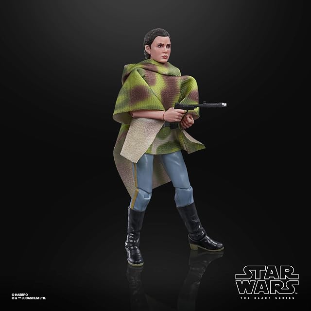 Foto 6 de 8 de Star Wars- Black Series Figura Princesa Leia (Hasbro E93635X0)