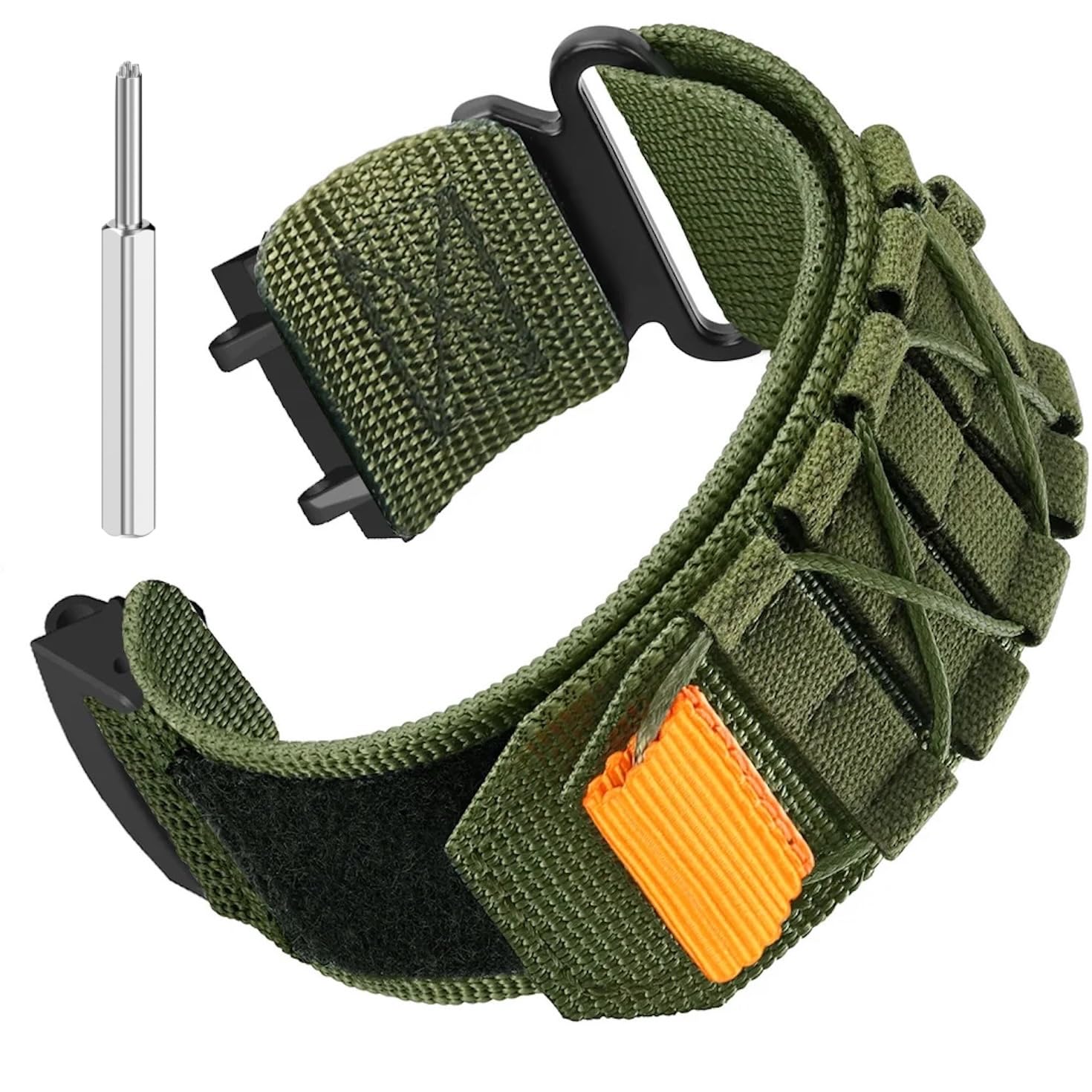 YODI Parachute Buckle Strap Band Compatible With Amazfit T-Rex 2 Smartwatch Only, Braided design Classic Nylon Straps Accessories for Amaz fit Trex2 Men and Women-image-49