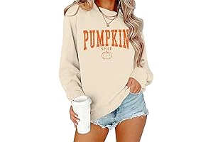 Women's Pumpkin Sweatshirt: Embrace the Festive Fall Spirit