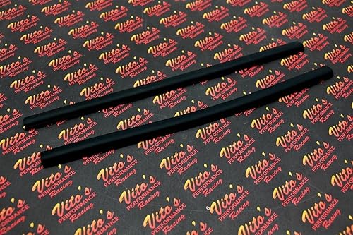 2 x Cubierta lateral del tanque de gas insertos de goma para Yamaha Banshee 1987-2006