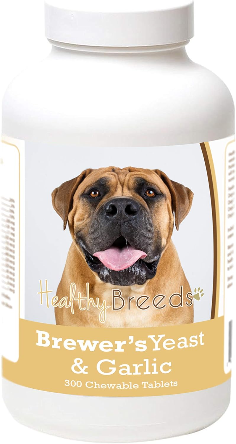 Healthy Breeds Dog Brewer's Yeast Garlic Tablets for