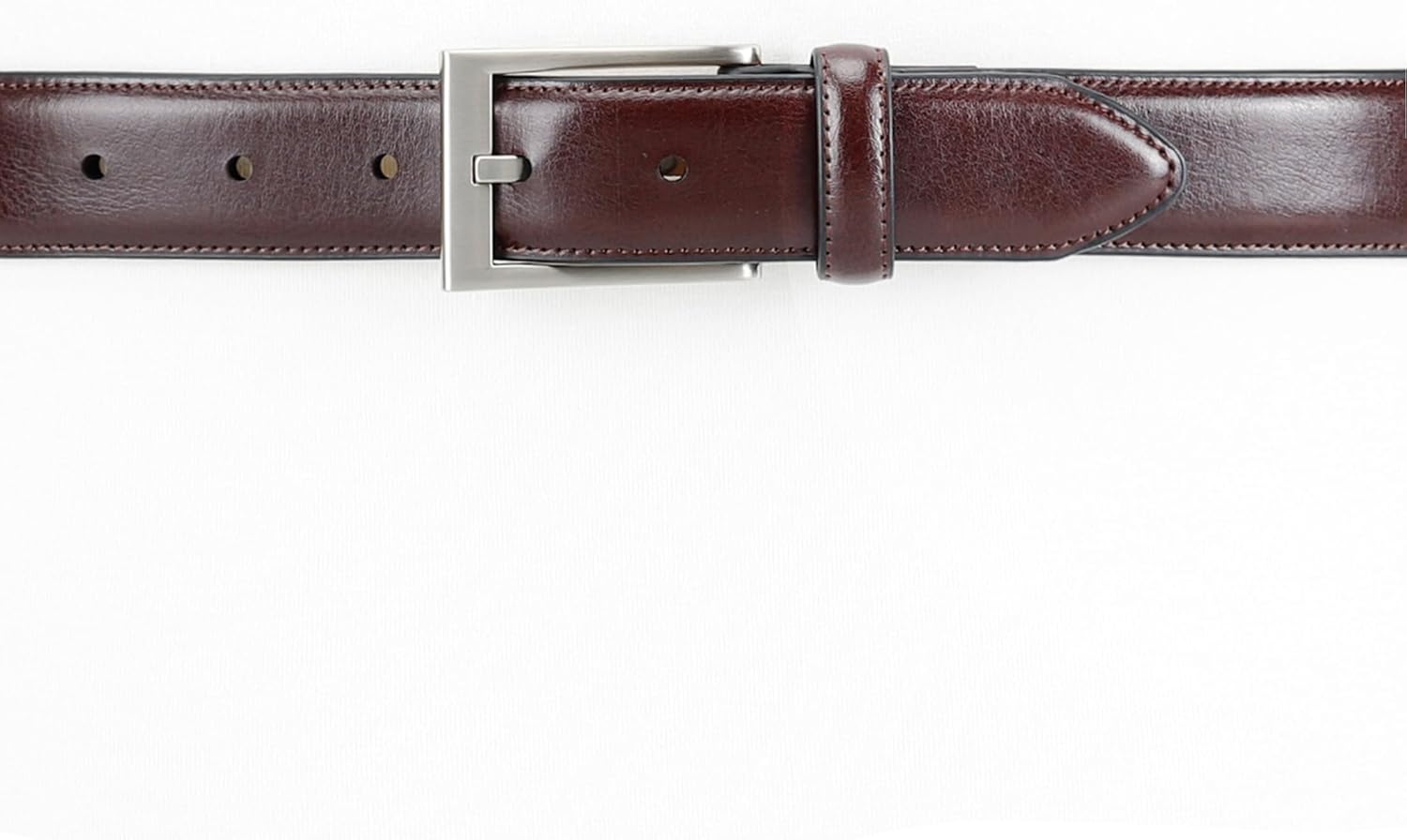 Dockers Men's Classic Leather Dress Belt - Image 4
