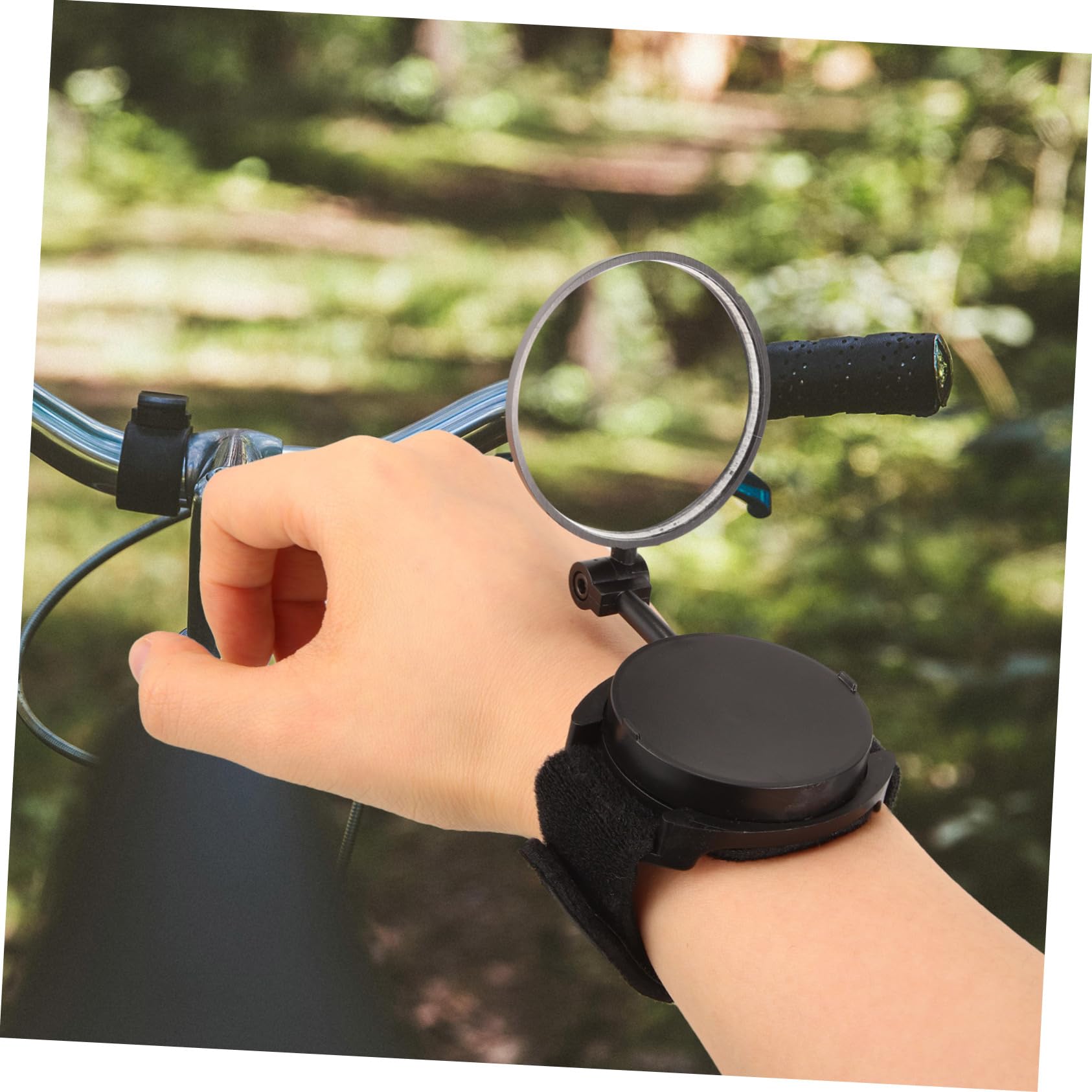 Yardwe 5 Stück Fahrradspiegel Fahrrad Rückspiegel Fahrrad Rückspiegel Radfahren Armband Spiegel Arm Handgelenk Rückspiegel Für Spiegel Fahrradspiegel Fahrräder Rückspiegel
