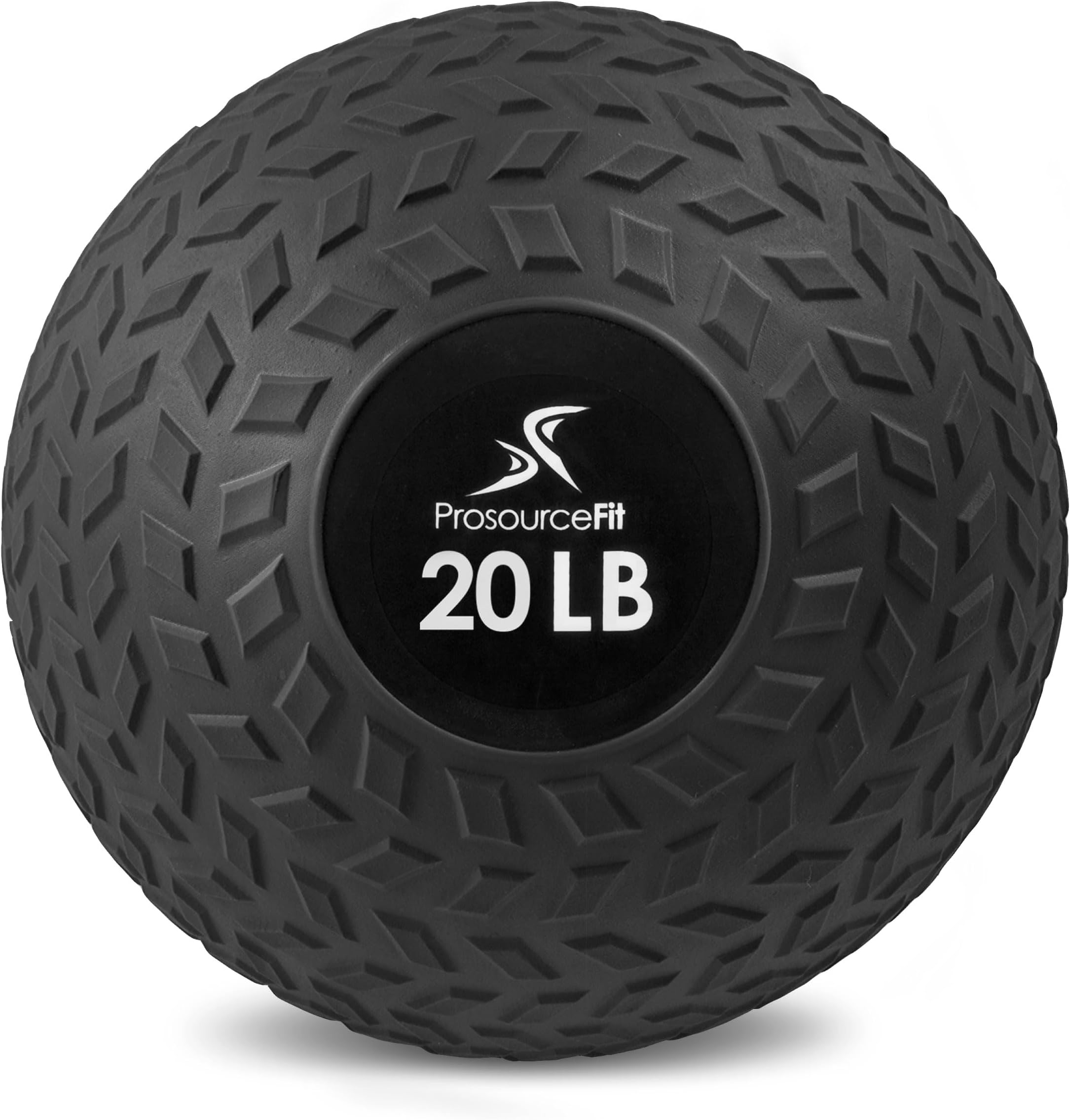 Slam Medicine Balls 5, 10, 15, 20, 25, 30, 50lbs Smooth and Tread Textured Grip Dead Weight Balls for Strength and Conditioning Exercises, Cardio and Core Workouts