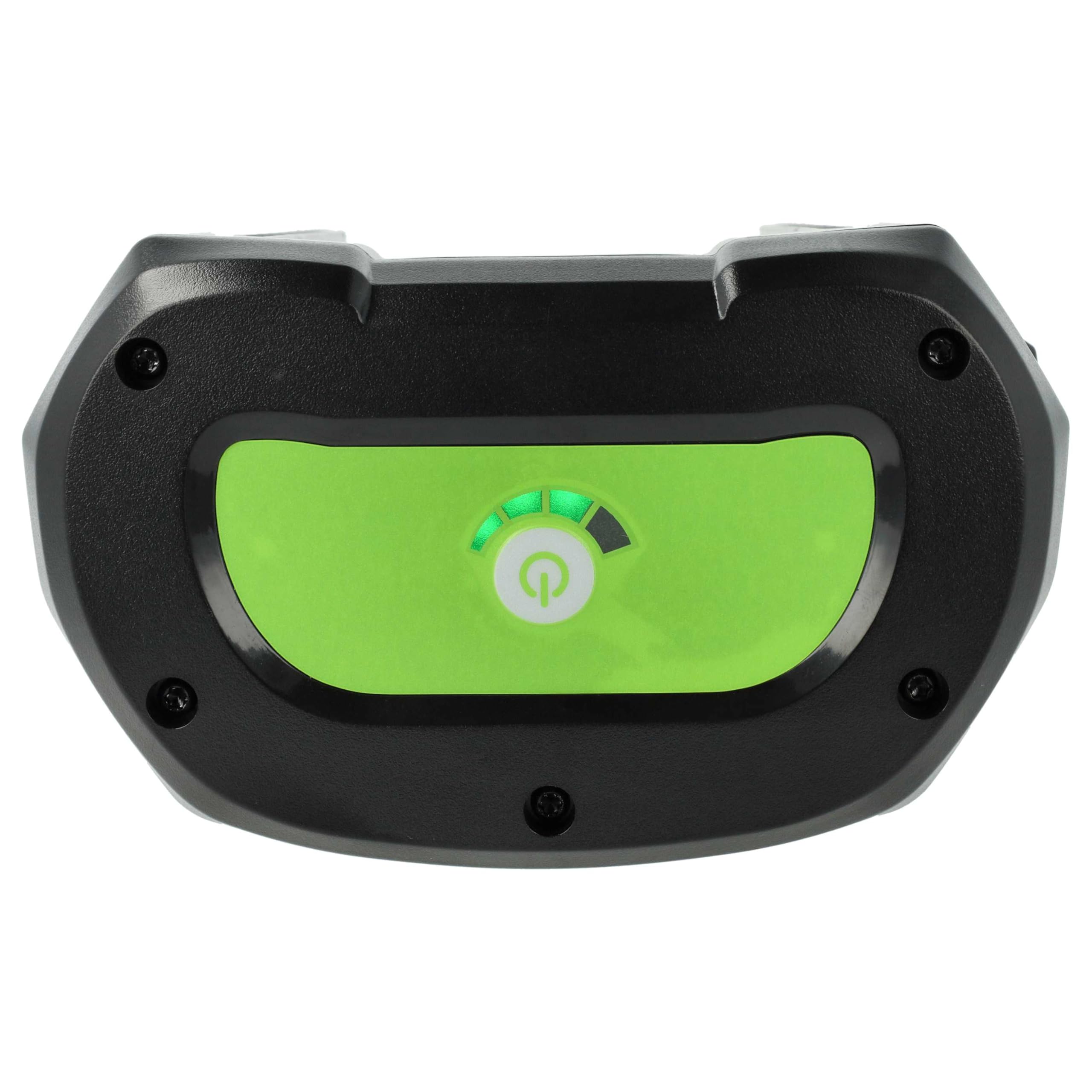 vhbw Batería Compatible con Ego LB4803, HTA2000, HT2400, HTX6500, HT65004, LB4800, HT2410, HT2411 cortacésped Herramienta de jardín 4000mAh 56V Li-Ion