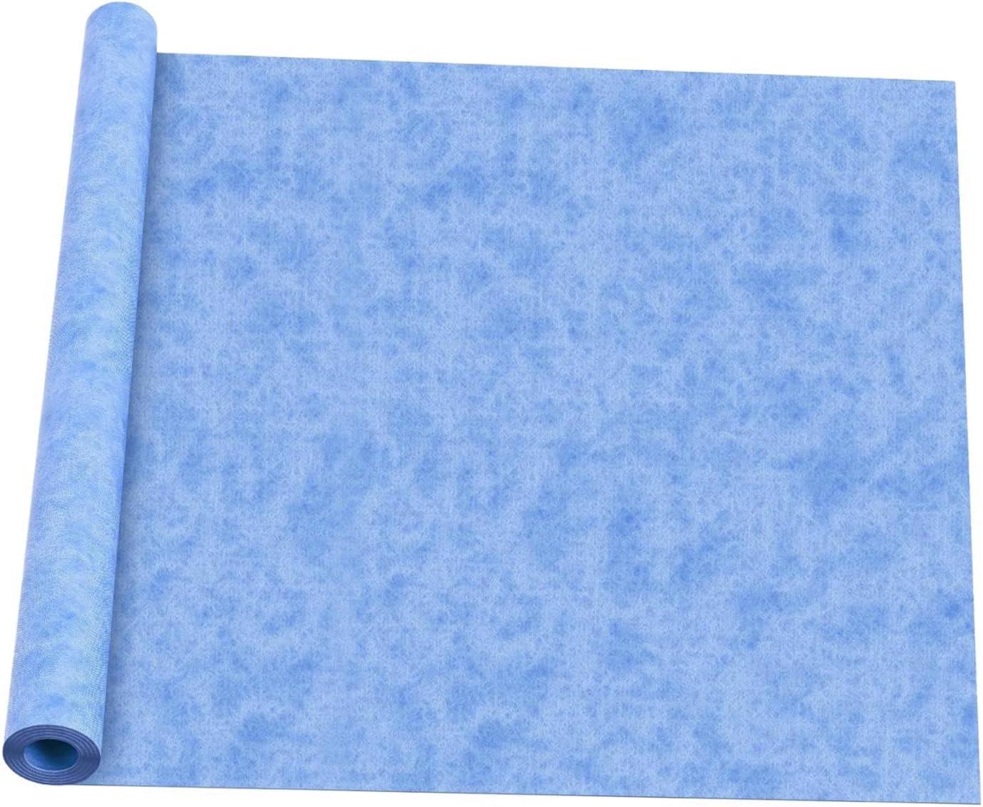 Waterproof Membrane for Shower Polyethylene Roll Flooring Underlayment for Bathroom Floors Wet Areas Kitchen Saunas, Blue