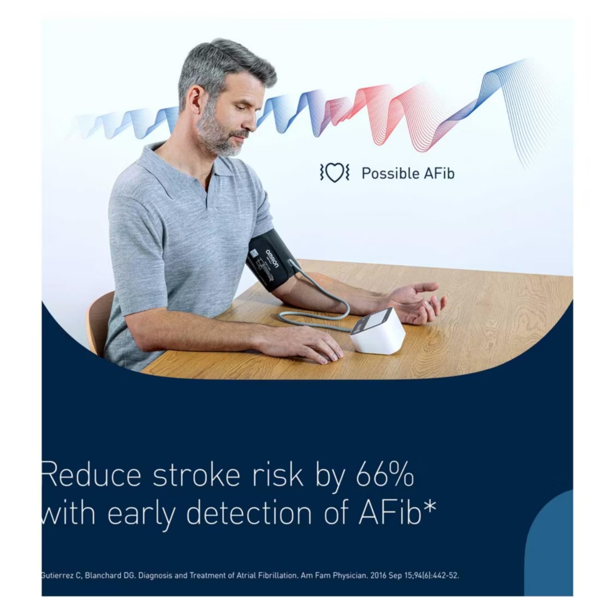 Omron M4 Connect AFib Tensiomètre Bras