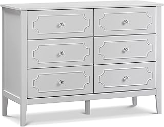 DaVinci Chloe Regency 6 Drawer Dresser in Fog Grey