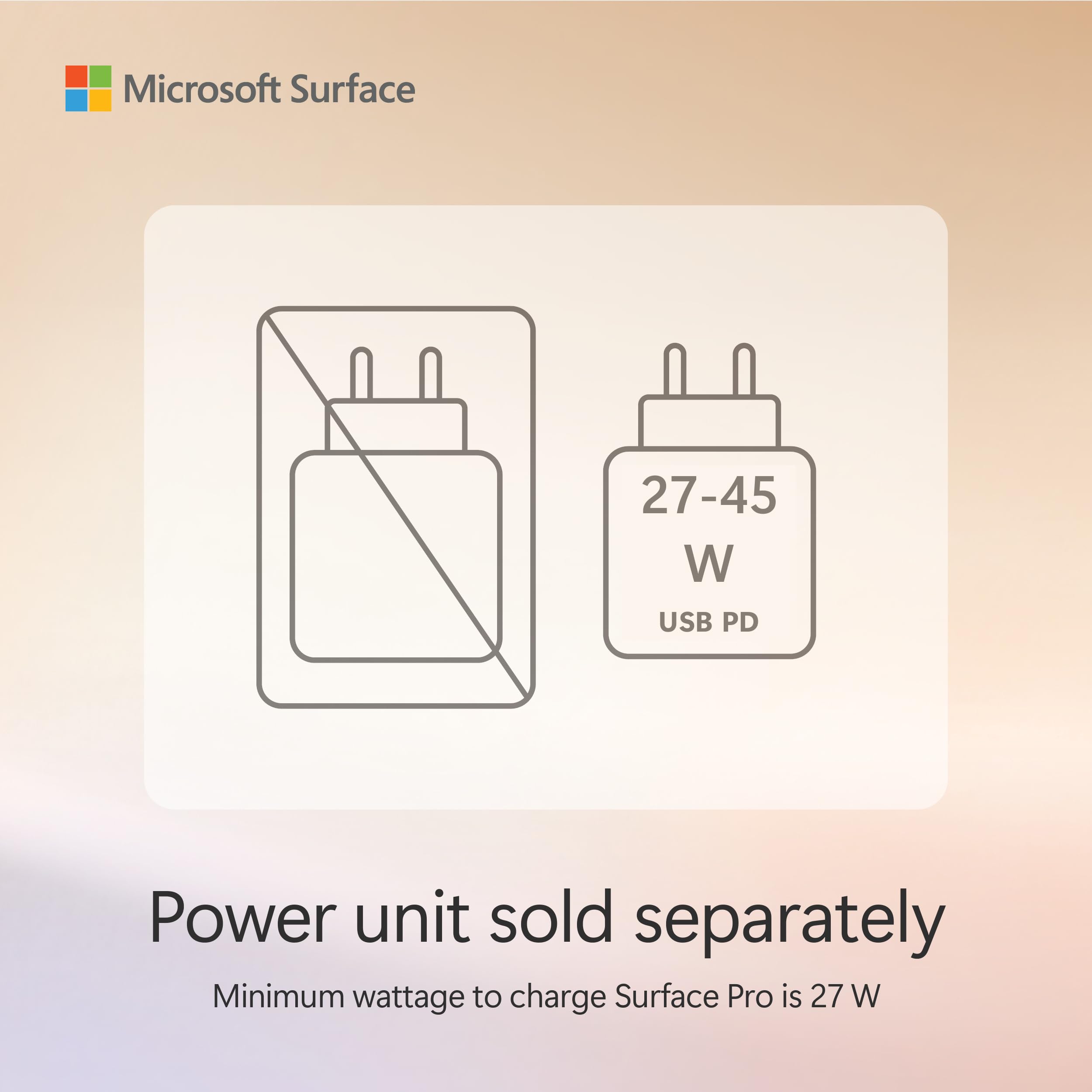 Microsoft Surface Pro Including Keyboard | Copilot+ PC | 12” LCD Touchscreen | Snapdragon® X Plus | 16GB Memory | 512GB SSD | Latest Model, 1st Edition | Platinum — view 5