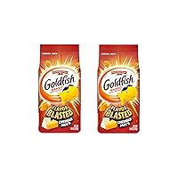 Vista 11 de Pepperidge Farm Goldfish Flavor Blasted Cheddar Jack'd Crackers, bolsa de 6.6 onzas