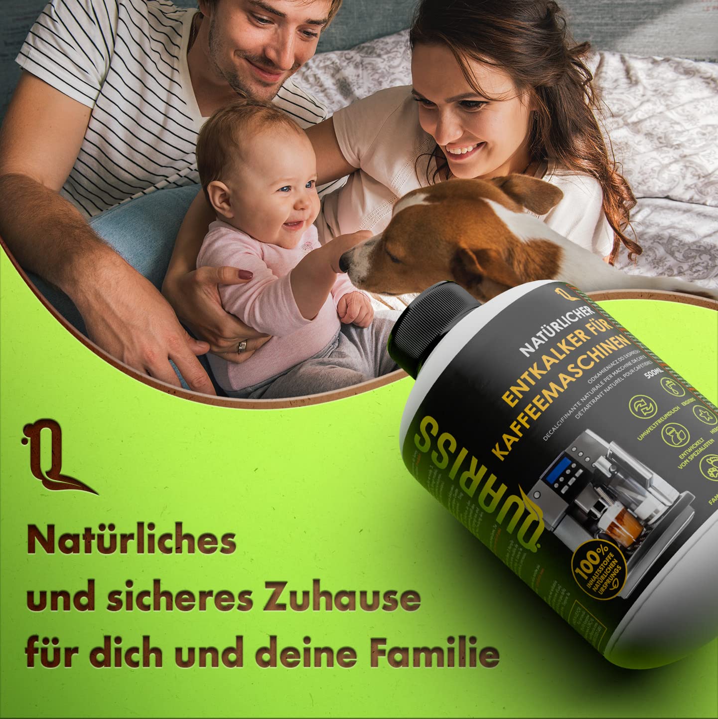 Anticalcare universale per macchine da caffè, 500 ml, 100% naturale anticalcare per macchine da caffè automatiche e macchine da espresso, vegane ecologico (6)