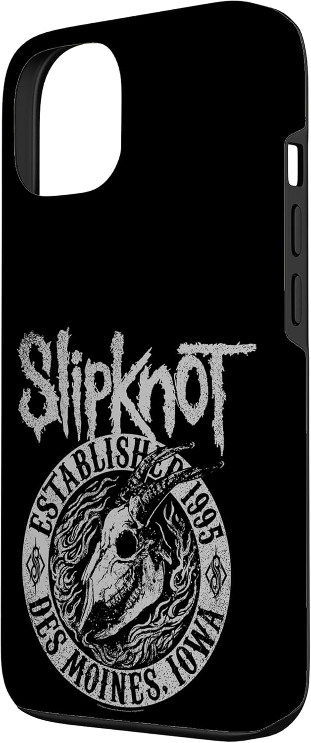 Official Slipknot Goat Flames Black Case for iPhone 13
