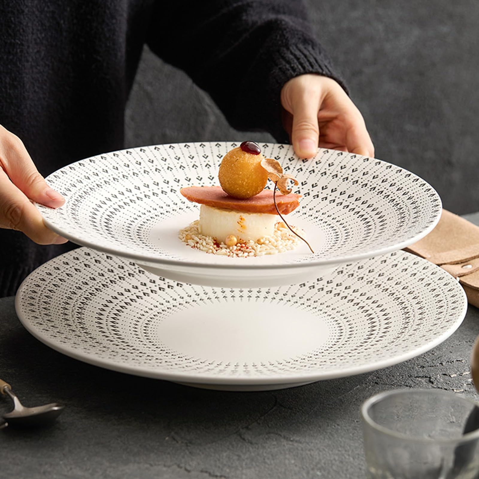 Miski na sosy Ceramiczna miska do maczania, przechowywania przypraw, oleju, sosu sushi, salsy i wasabi