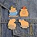 Be Cappy Cavy Enamel Pin Cute Animals Brooch Guinea Pig Clothing Accessories