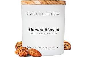 Almond Biscotti Cookie Candle: Fall-Inspired Scent for Home