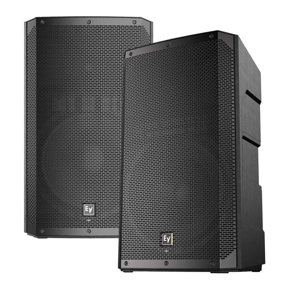 2x Electrovoice ELX200-15P Active 15" PA Speaker 1200W DJ Disco Sound System
