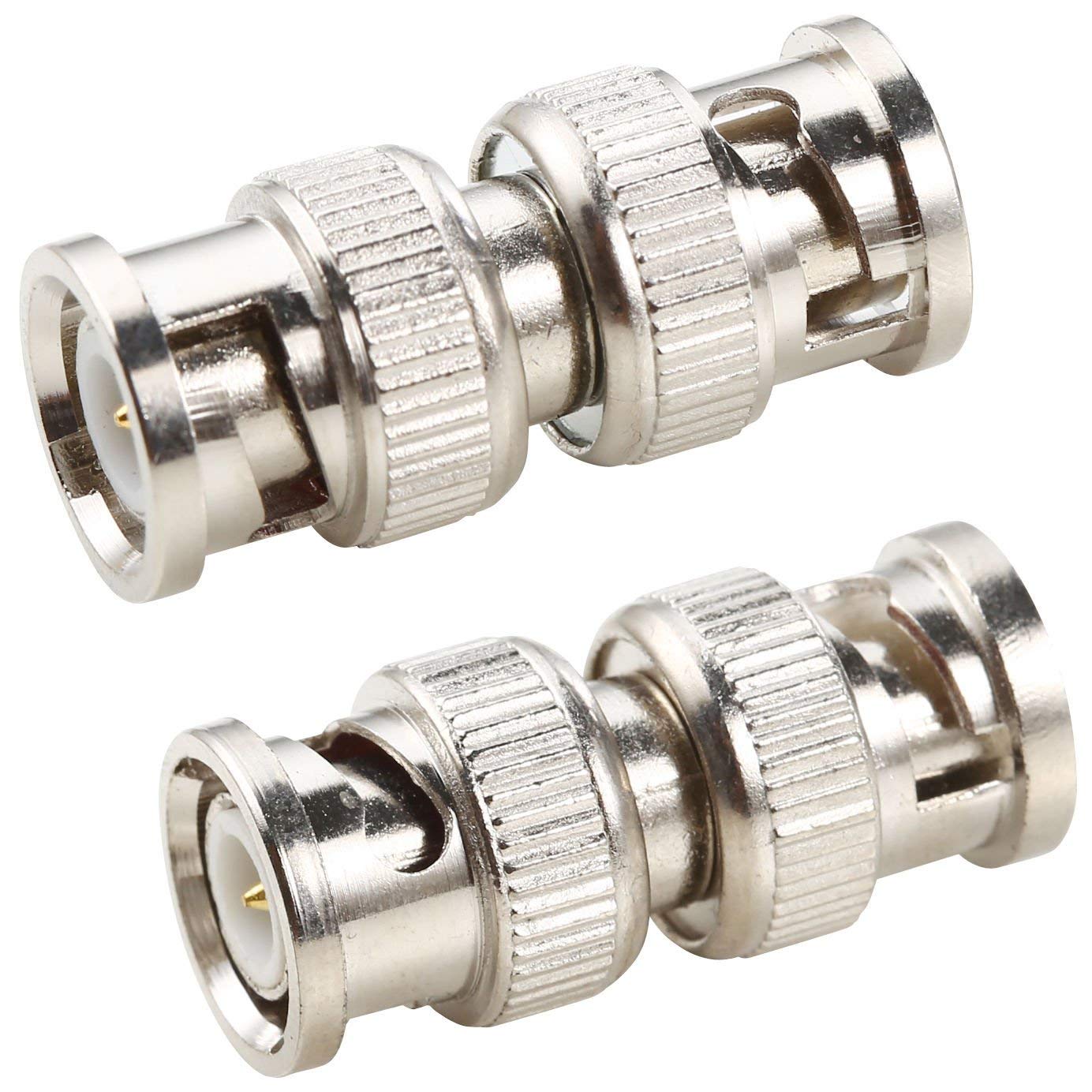 UHPPOTE BNC męski na męski M-M prosty wtyk łącznik łącznik koncentryczny Balun adapter (20 szt.)