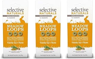 Supreme Petfoods 3 Pack of Selective Naturals Meadow Loops, 2.8 Ounces each, with Timothy Hay and Thyme