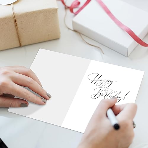 Miniatura 3 de Tarjetas de cumpleaños retro de los años 90, lindo tema de tarjeta de cumpleaños de los 90 para marido, esposa, novio, novia, tarjeta de feliz