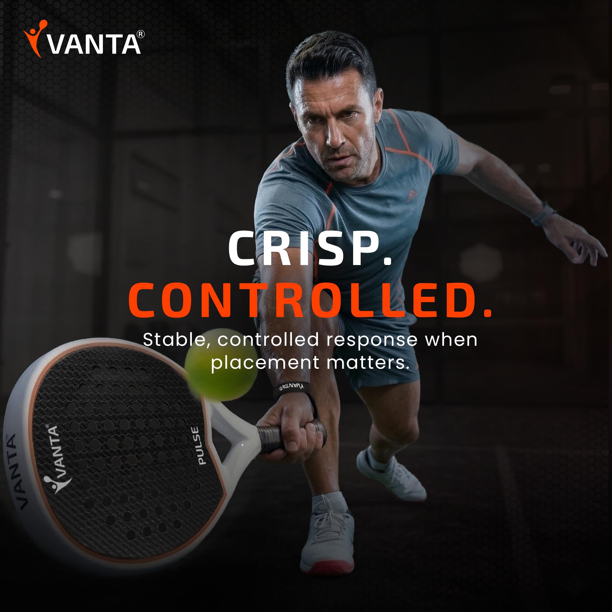 VANTA PULSE | Pacchetto di racchette da padel in carbonio 3K per uomini e