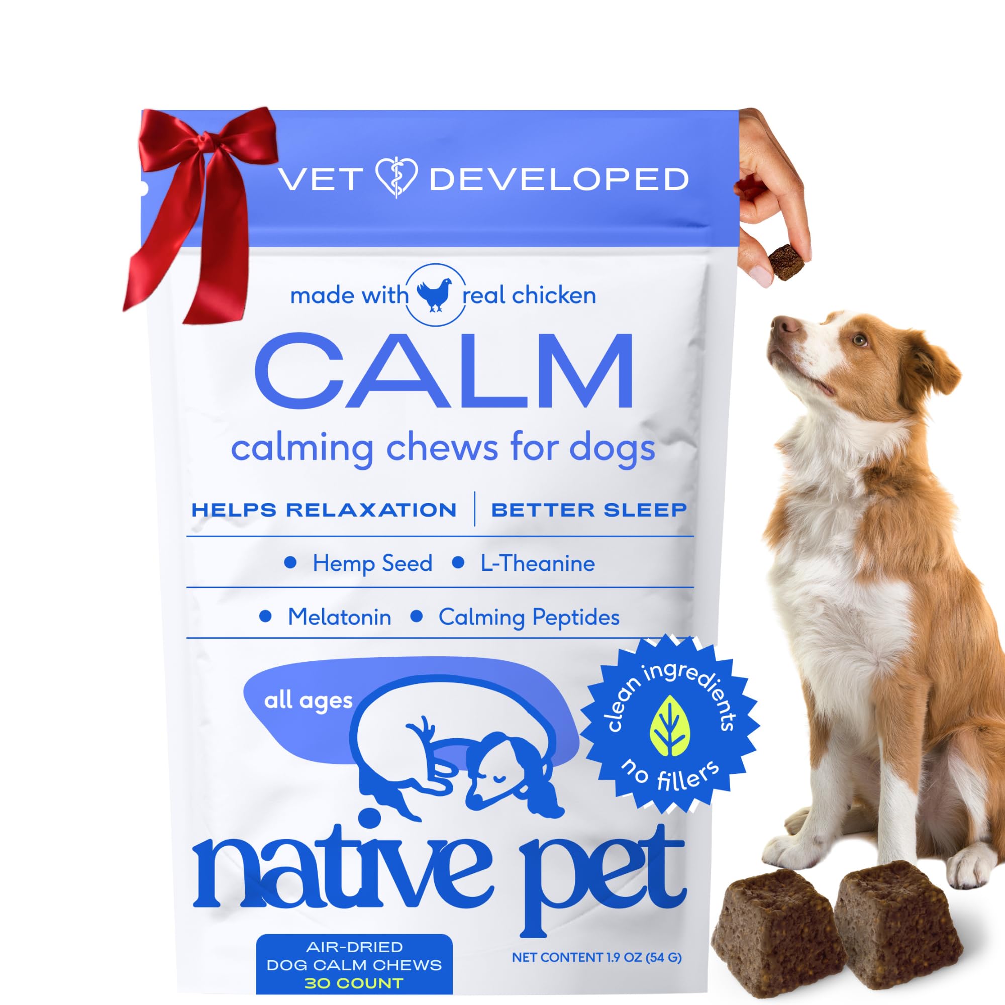 Native Pet Calming Chews for D