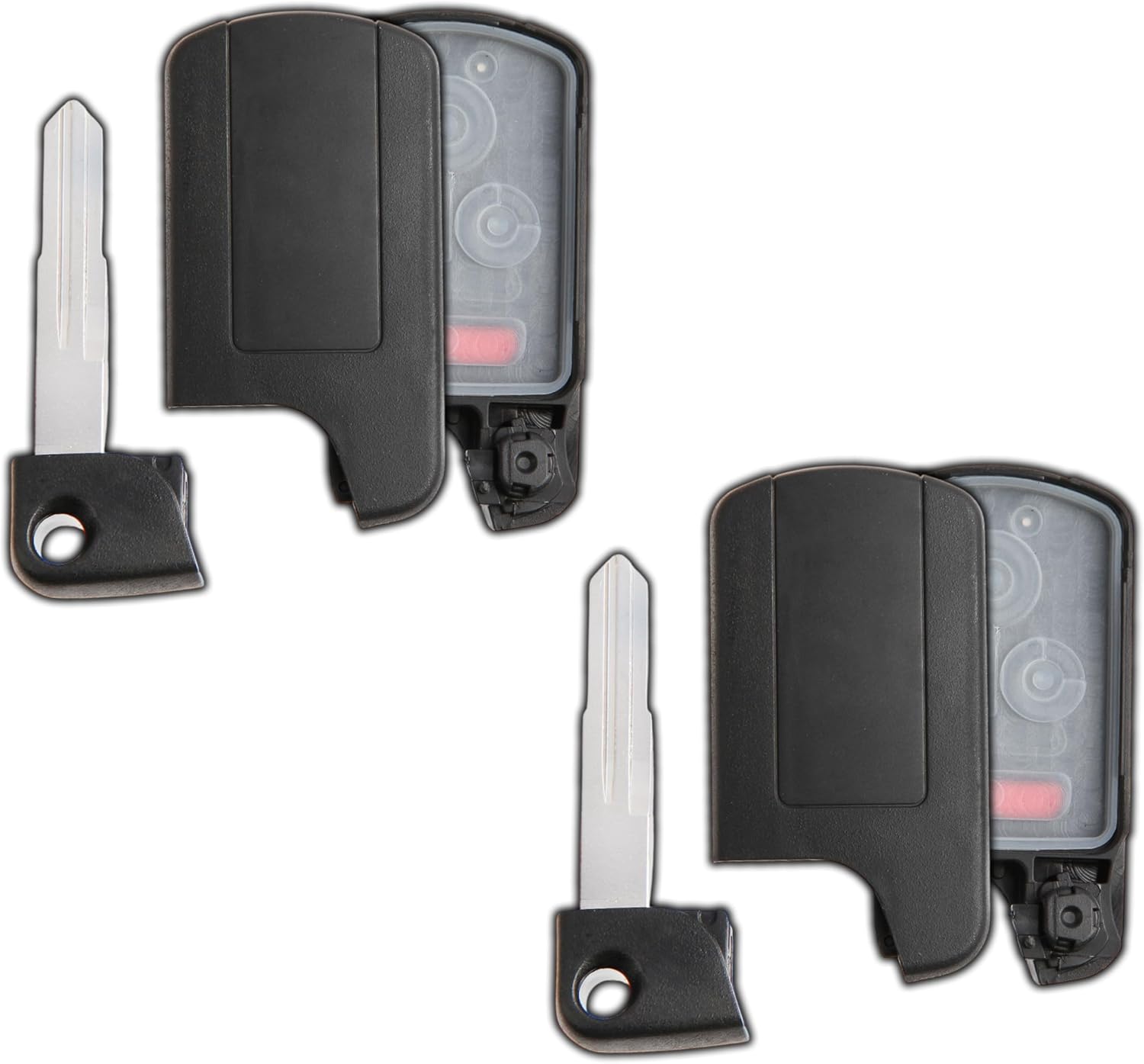 Key Fob Case Shell for Acura RL Remote ACJ8D8E24A04 (Pack of 2)
