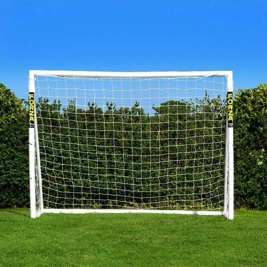 FORZA 8 x 6ft Soccer Goal - The World’s #1 Backyard Goals! | 100% UK-Made, 4 Min Setup, Unbreakable Goalpost + Target & Ball Bundle - Buy FORZA, Play Forever! thumbnail