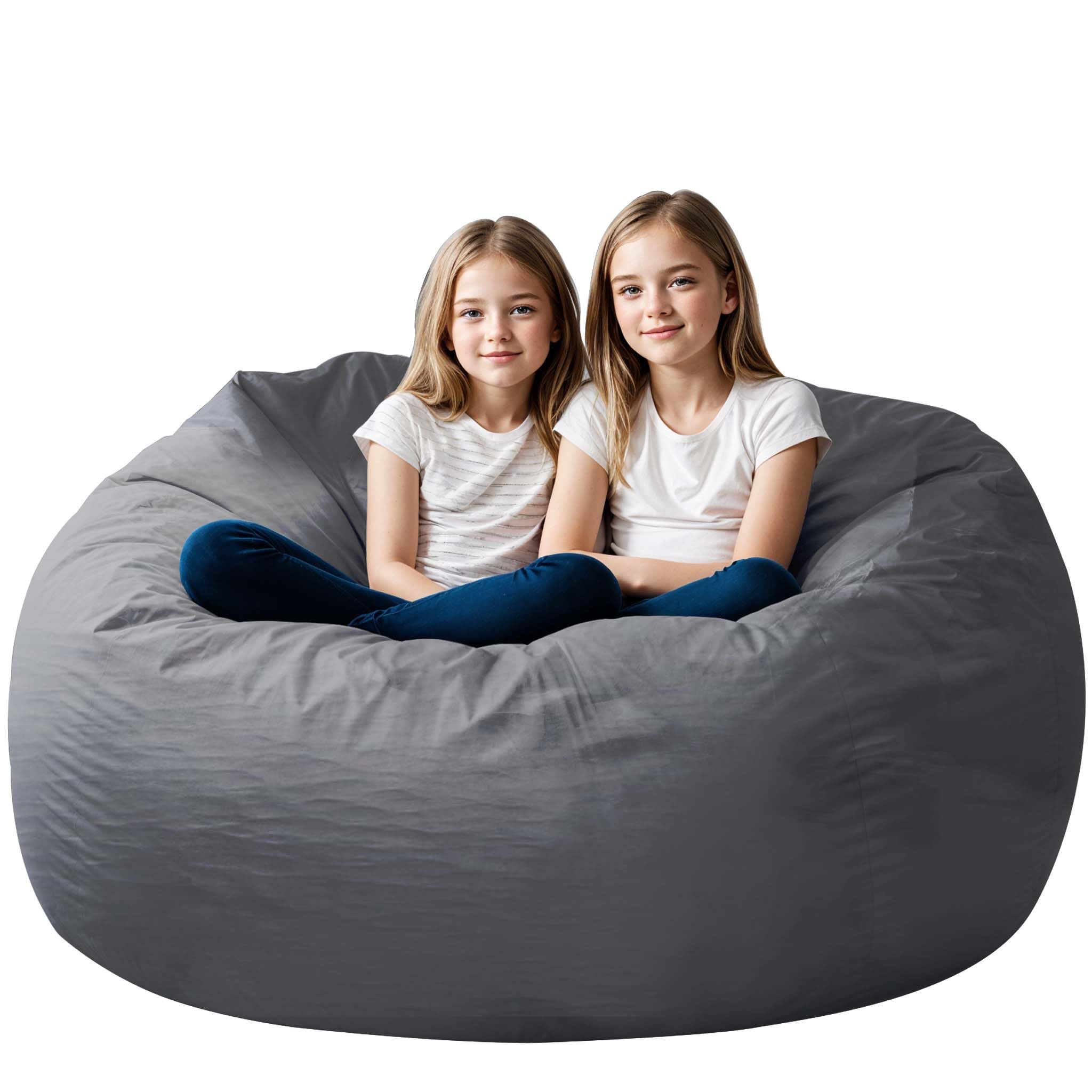Anuwaa 4FT Memory Foam Bean Bag Chair