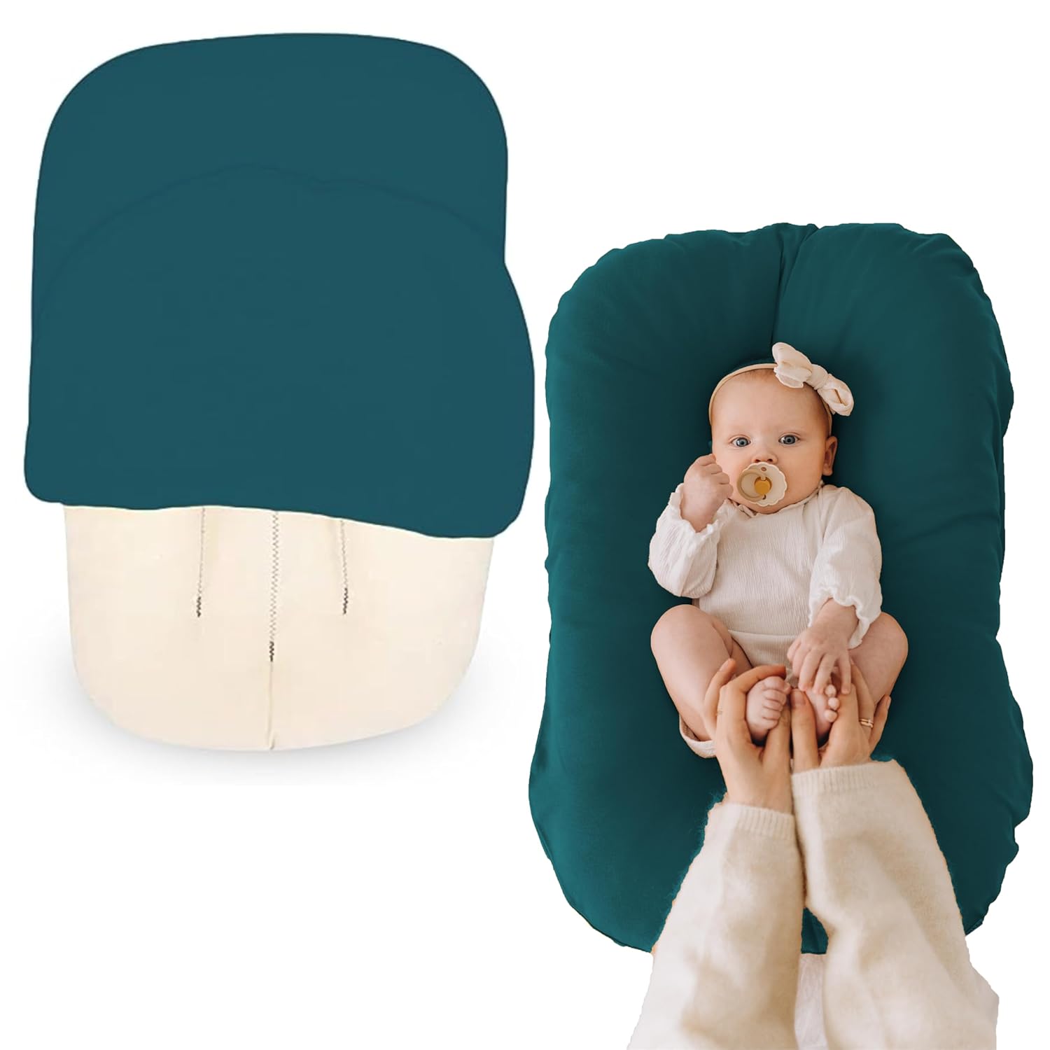 Max&So Baby Lounger Cover for Newborn Infant Lounger