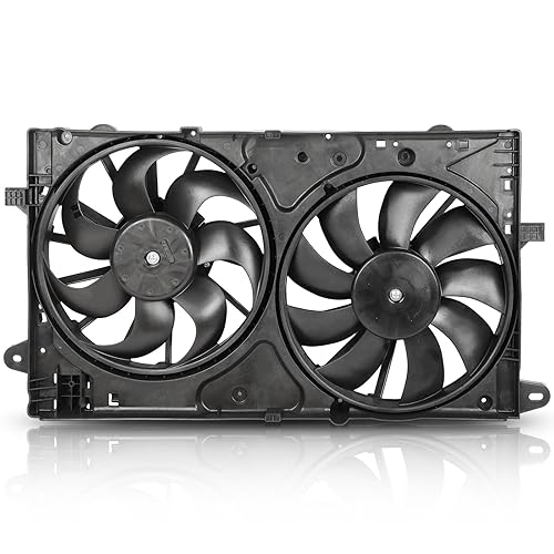 Vista 229 de SCITOO Ventilador de refrigeración del condensador del radiador compatible para Quattro/TT para Passat/Passat CC/Golf/Beetle